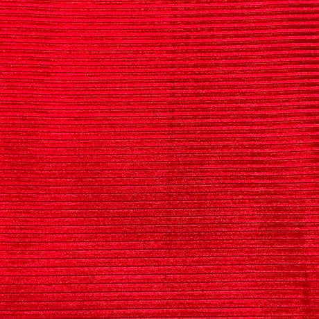 Pound A Metre 3 Metre Winter Corduroy-Effect Velvet - 55'' Wide (Red) (EOL)