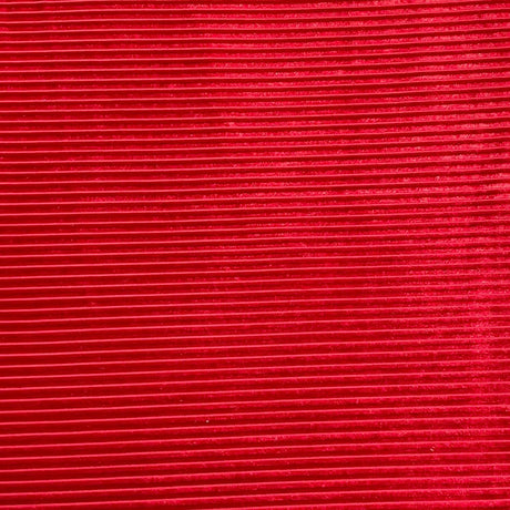 Pound A Metre 3 Metre Winter Corduroy-Effect Velvet - 55'' Wide (Red)