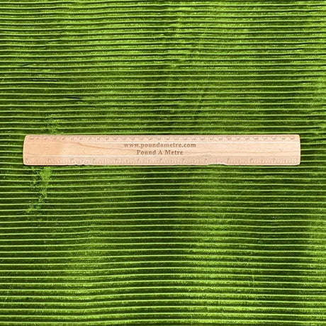Pound A Metre 3 Metre Winter Corduroy-Effect Velvet - 55'' Wide (Sage)