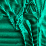 Pound A Metre 3 Metre Winter Corduroy-Effect Velvet - 55'' Wide (Teal Green) (EOL)