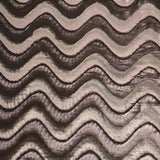 Pound A Metre 3 Metre Winter Wave-Effect Velvet - 55'' Wide (Brown)
