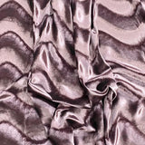 Pound A Metre 3 Metre Winter Wave-Effect Velvet - 55'' Wide (Mauve)