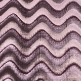 Pound A Metre 3 Metre Winter Wave-Effect Velvet - 55'' Wide (Mauve)