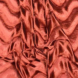 Pound A Metre 3 Metre Winter Wave-Effect Velvet - 55'' Wide (Rust)