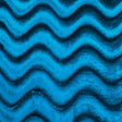 Pound A Metre 3 Metre Winter Wave-Effect Velvet - 55'' Wide (Teal)
