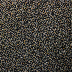 3 Metres Alpine Cashmere Effect Fabric- 45" Wide (Mustard Mini Floral) - Pound A Metre