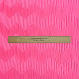 Pound A Metre 3 Metres Beautiful Crinkle Zigzag Jersey Fabric – 55" Wide (Pink)