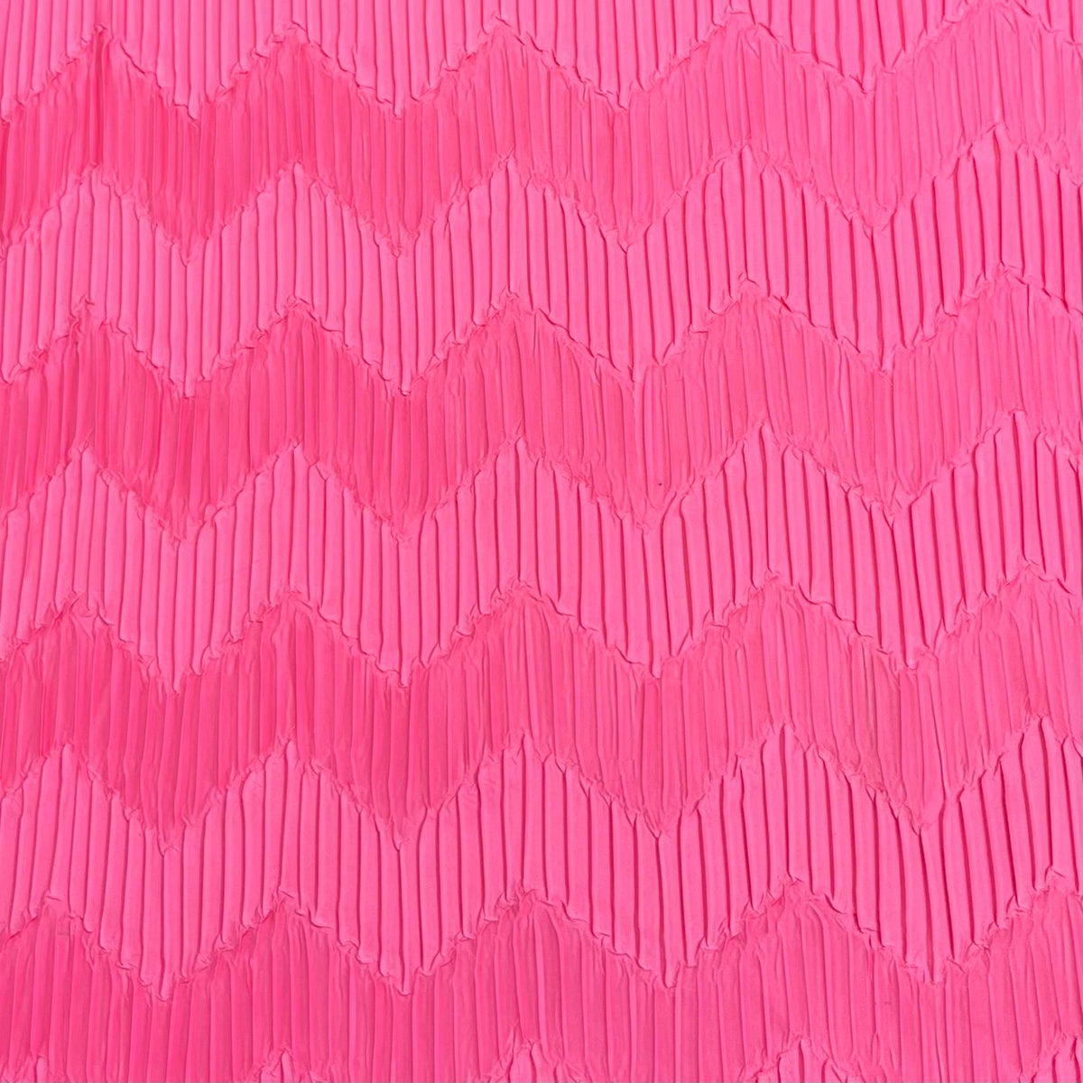 Pound A Metre 3 Metres Beautiful Crinkle Zigzag Jersey Fabric – 55" Wide (Pink)