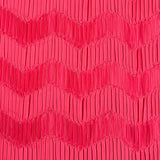 Pound A Metre 3 Metres Beautiful Crinkle Zigzag Jersey Fabric – 55" Wide (Reddish Wine)