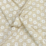 Pound A Metre 3 Metres Beautiful Floral Lace 45'' Wide (Beige)