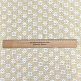Pound A Metre 3 Metres Beautiful Floral Lace 45'' Wide (Beige)