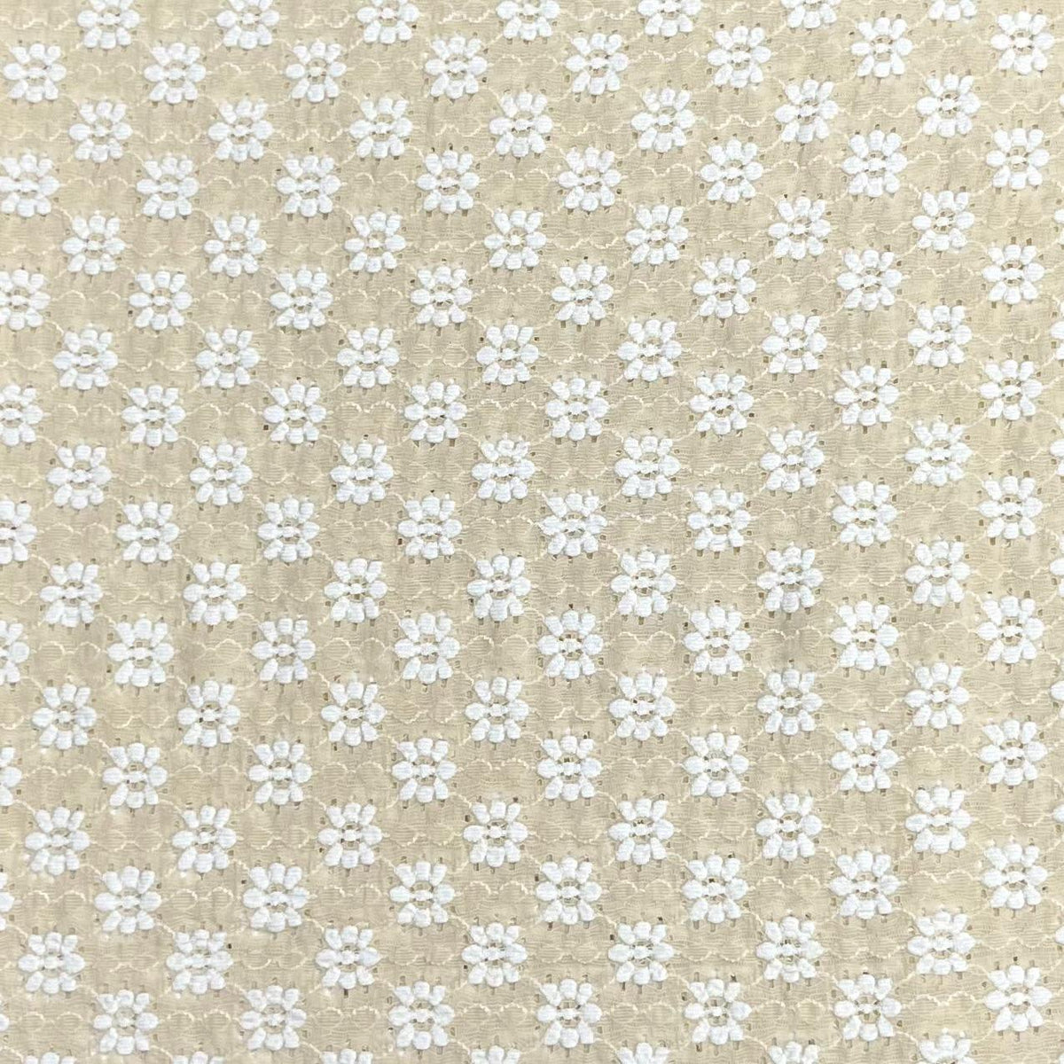Pound A Metre 3 Metres Beautiful Floral Lace 45'' Wide (Beige)