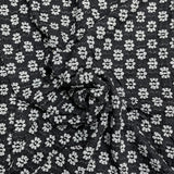 Pound A Metre 3 Metres Beautiful Floral Lace 45'' Wide (Black)