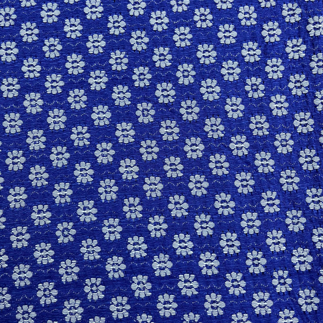 Pound A Metre 3 Metres Beautiful Floral Lace 45'' Wide (Royal Blue)