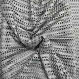 Pound A Metre 3 Metres Beautiful Lace Fabric – 55" Wide (Grey)