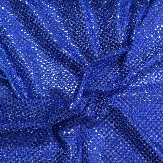 Pound A Metre 3 Metres Beautiful Lurex Fabric – 44" Wide (Royal)
