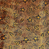 Pound A Metre 3 Metres Beautiful Printed Gold Foil Velvet- 55" Wide (Orange) (EOL)