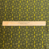 Pound A Metre 3 Metres Beautiful Printed Velvet- 55" Wide (Khaki)