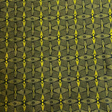 Pound A Metre 3 Metres Beautiful Printed Velvet- 55" Wide (Khaki)