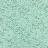 Pound A Metre 3 Metres 3 Metres Beautiful Rachelle Lace Fabric- 55" Wide (Aqua)