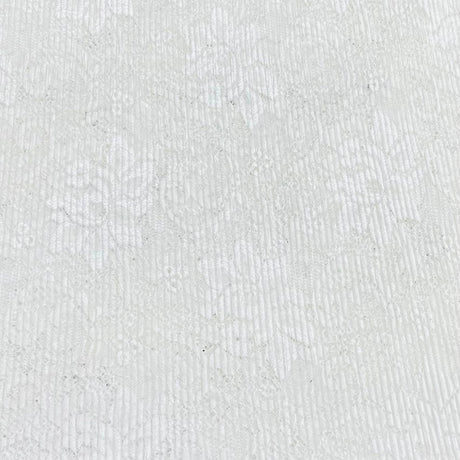 Pound A Metre 3 Metres Beautiful Rachelle Lace Fabric- 55" Wide (Ivory)