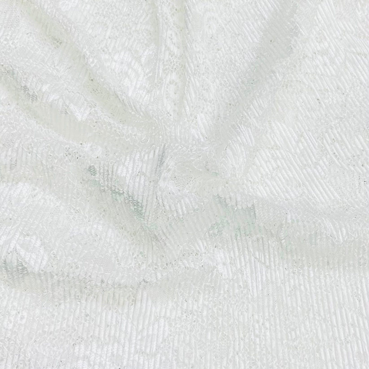 Pound A Metre 3 Metres Beautiful Rachelle Lace Fabric- 55" Wide (Ivory)