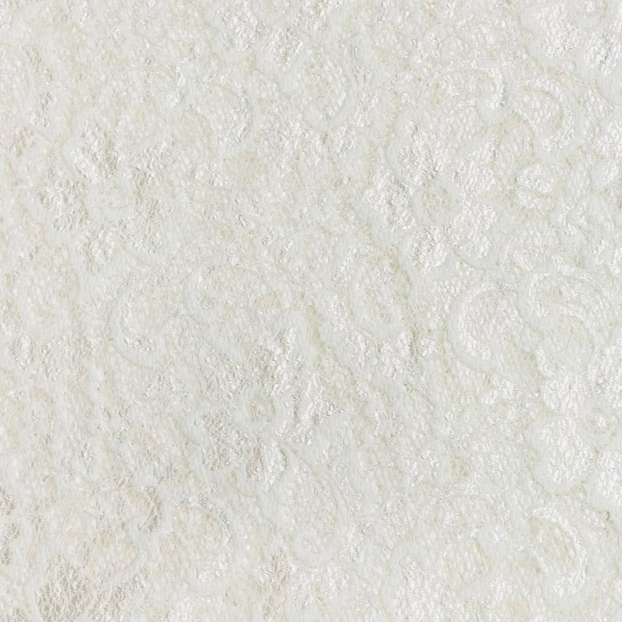 Pound A Metre 3 Metres Beautiful Rachelle Lace Fabric- 55" Wide (Ivory)