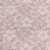 Pound A Metre 3 Metres Beautiful Rachelle Lace Fabric- 55" Wide (Light Brown)