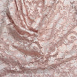 Pound A Metre 3 Metres Beautiful Rachelle Lace Fabric- 55" Wide (Light Brown)