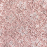 Pound A Metre 3 Metres Beautiful Rachelle Lace Fabric- 55" Wide (Mauve)