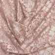 Pound A Metre 3 Metres Beautiful Rachelle Lace Fabric- 55" Wide (Mauve)