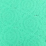 Pound A Metre 3 Metres 3 Metres Beautiful Rachelle Lace Fabric- 55" Wide (Mint)