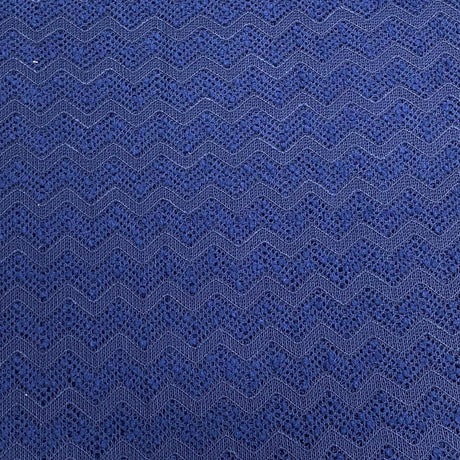 Pound A Metre 3 Metres 3 Metres Beautiful Rachelle Lace Fabric- 55" Wide (Navy)