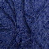 Pound A Metre 3 Metres 3 Metres Beautiful Rachelle Lace Fabric- 55" Wide (Navy)