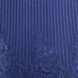 Pound A Metre 3 Metres 3 Metres Beautiful Rachelle Lace Fabric- 55" Wide (Navy)