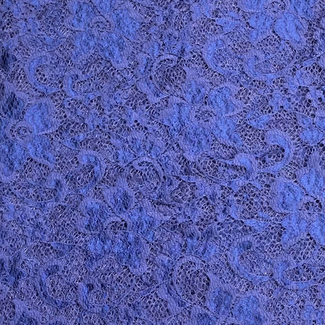 Pound A Metre 3 Metres Beautiful Rachelle Lace Fabric- 55" Wide (Navy)