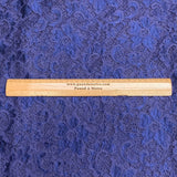 Pound A Metre 3 Metres Beautiful Rachelle Lace Fabric- 55" Wide (Navy)