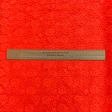 Pound A Metre 3 Metres 3 Metres Beautiful Rachelle Lace Fabric- 55" Wide (Nylon Orange)