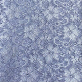 Pound A Metre 3 Metres Beautiful Rachelle Lace Fabric- 55" Wide (Slate)