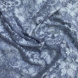 Pound A Metre 3 Metres Beautiful Rachelle Lace Fabric- 55" Wide (Slate)