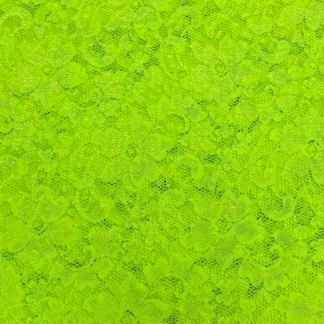 Pound A Metre 3 Metres 3 Metres Beautiful Rachelle Lace Fabric- 55" Wide (Yellow)