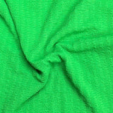 Pound A Metre 3 Metres Beautiful Textured Jersey 55'' Wide (Green)