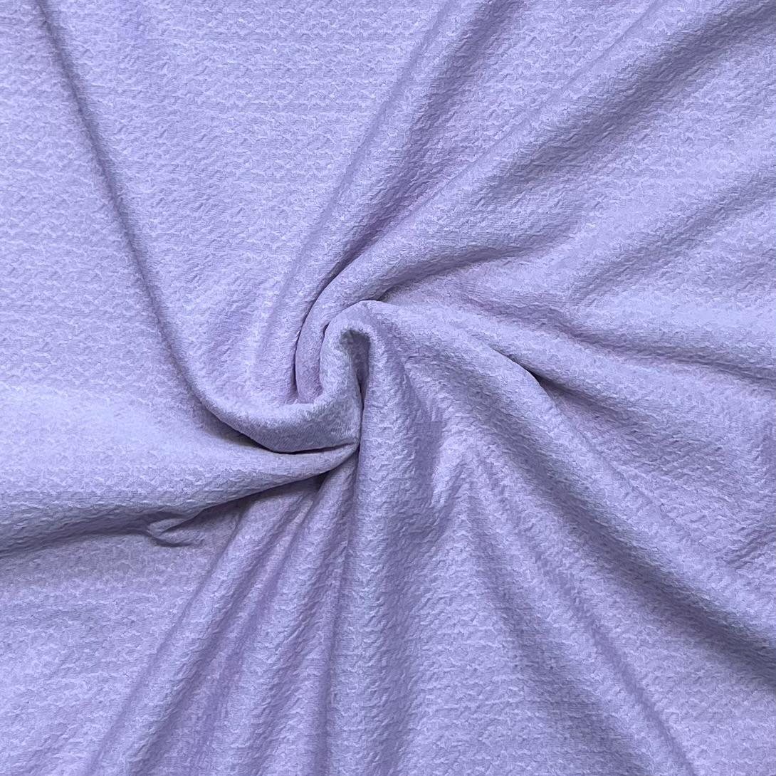 Pound A Metre 3 Metres Beautiful Textured Jersey Fabric 55'' Wide (Lilac)