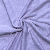 Pound A Metre 3 Metres Beautiful Textured Jersey Fabric 55'' Wide (Lilac)