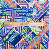 Pound A Metre 3 Metres Beautiful Textured Scuba Jersey- (Abstract)