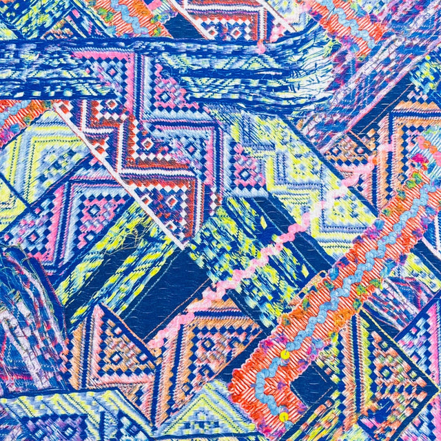 Pound A Metre 3 Metres Beautiful Textured Scuba Jersey- (Abstract)