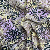 Pound A Metre 3 Metres Beautiful Textured Scuba Jersey- (Animals)