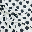 Pound A Metre 3 Metres Beautiful Textured Scuba Jersey- (Circle)