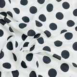 Pound A Metre 3 Metres Beautiful Textured Scuba Jersey- (Circle)