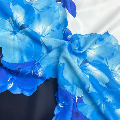 Pound A Metre 3 Metres Beautiful Textured Scuba Jersey- (Flower Pot)